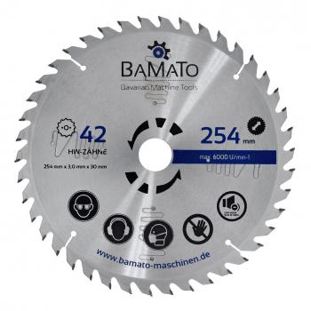 BAMATO 3-tlg HM-Kreissägeblattset